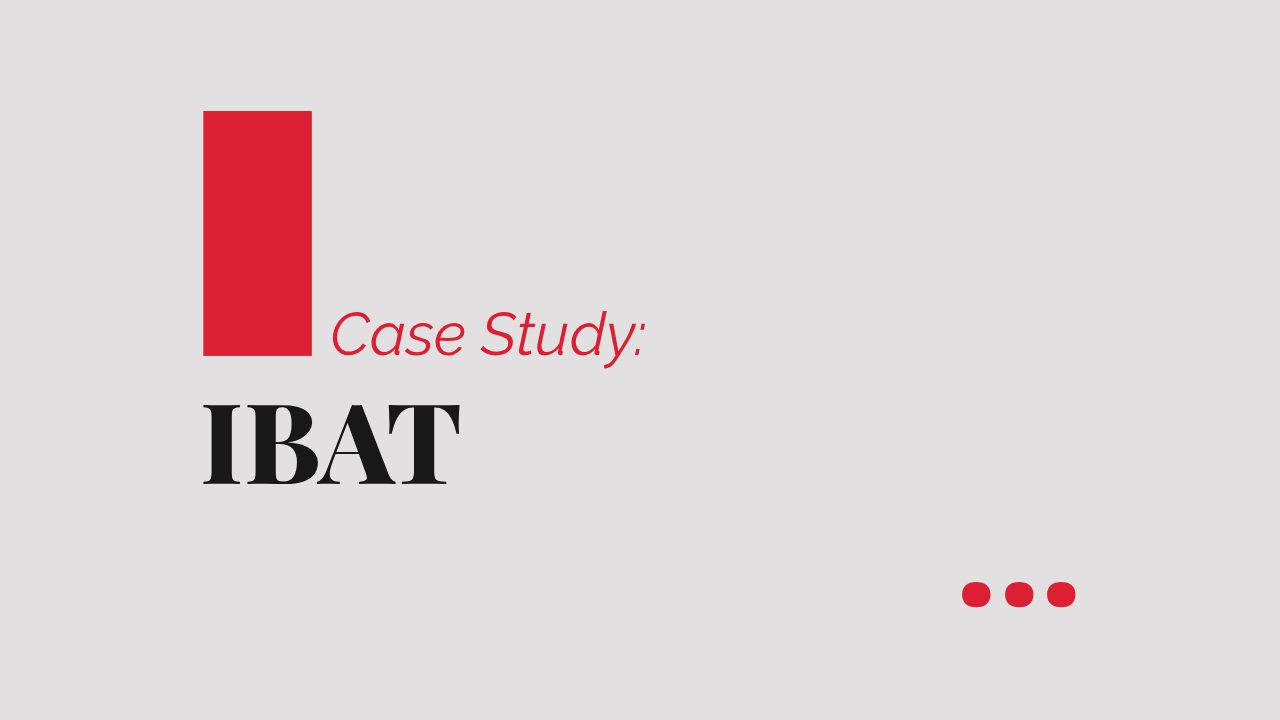 IBAT: Interim Legal Counsel for a Mission-Driven Organisation