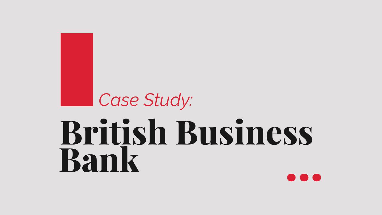 British Business Bank: Nine years of legal resource support, one relationship